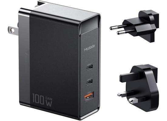 Mcdodo Ch-8101 USB And 2 Type-C Ports Charging Adapter(100W)